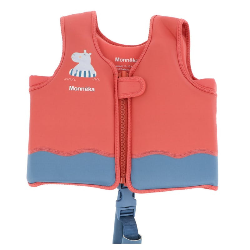 Hippos flotation vest learning aid for children