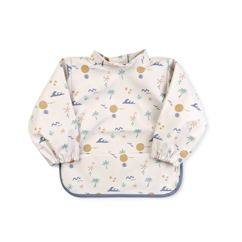 Babero impermeable con mangas Good Vibes
