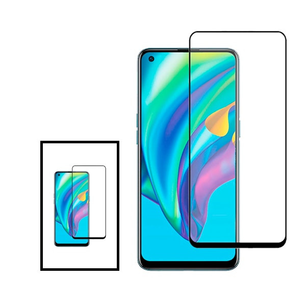 Protector de Cristal Templado Full Cover para Narzo 50