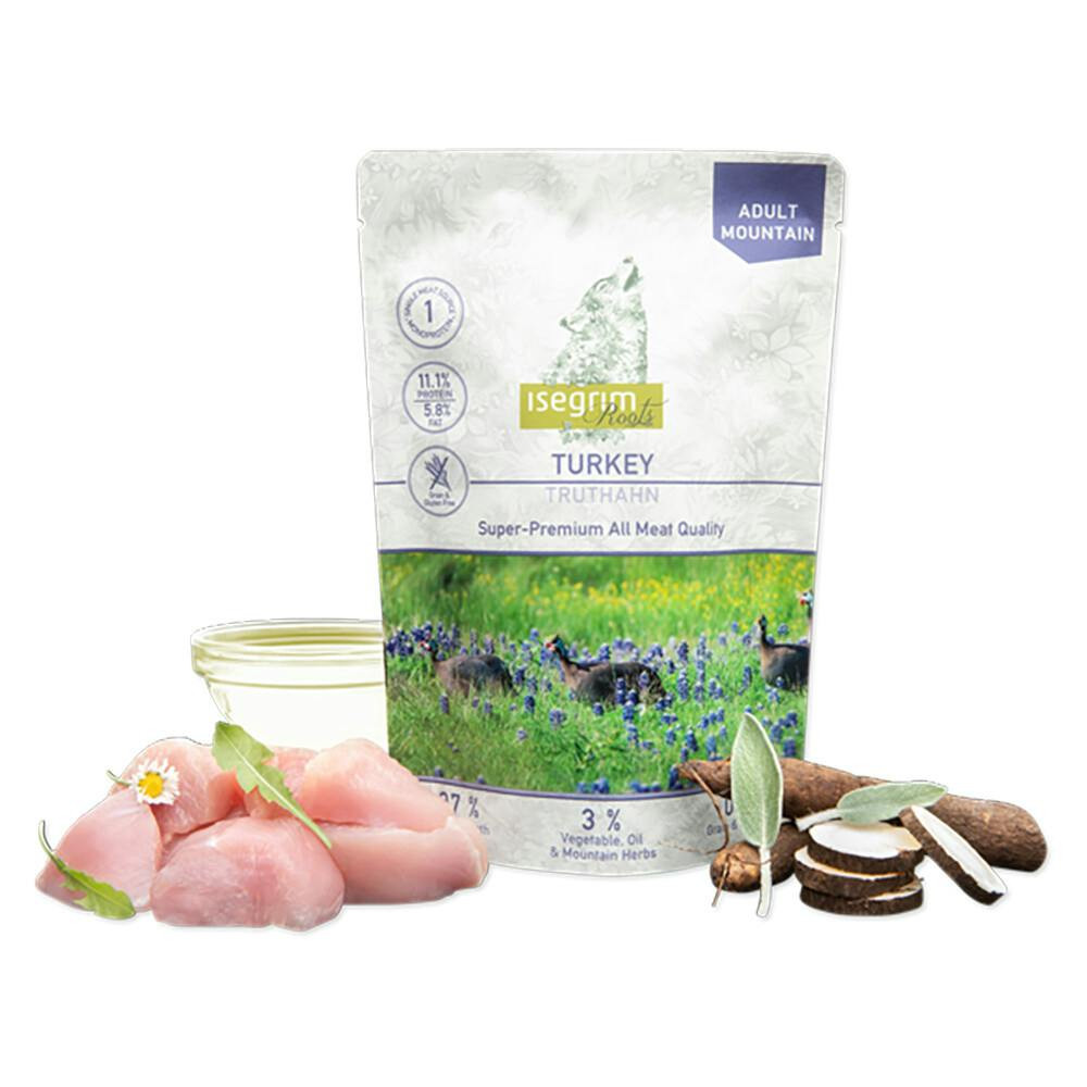 Roots Monoproteína Pavo Alimento Húmedo para Perros