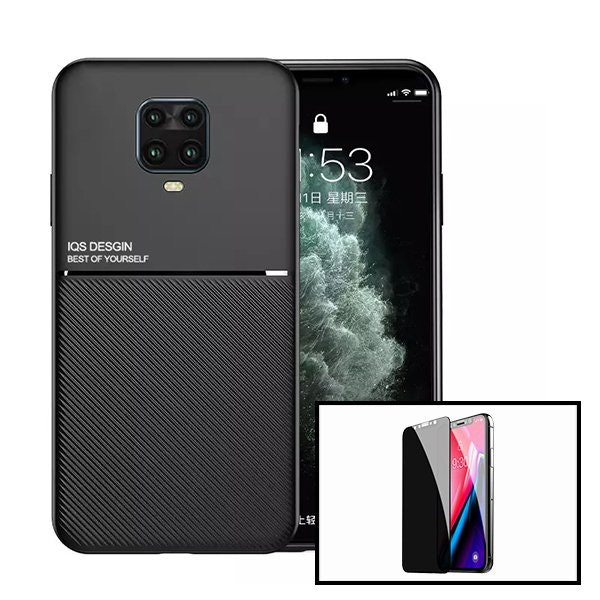 Funda Magnética Lux con Película de Privacidad para Redmi Note 9s