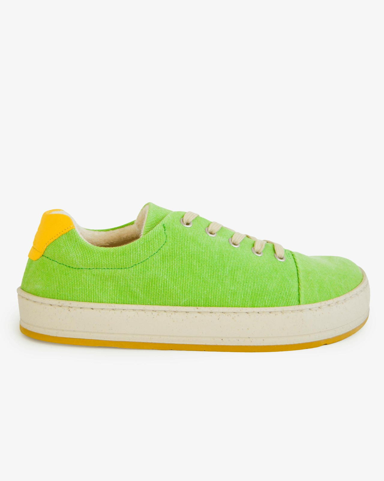 Asher zapatillas de lona reciclada con suela de corcho