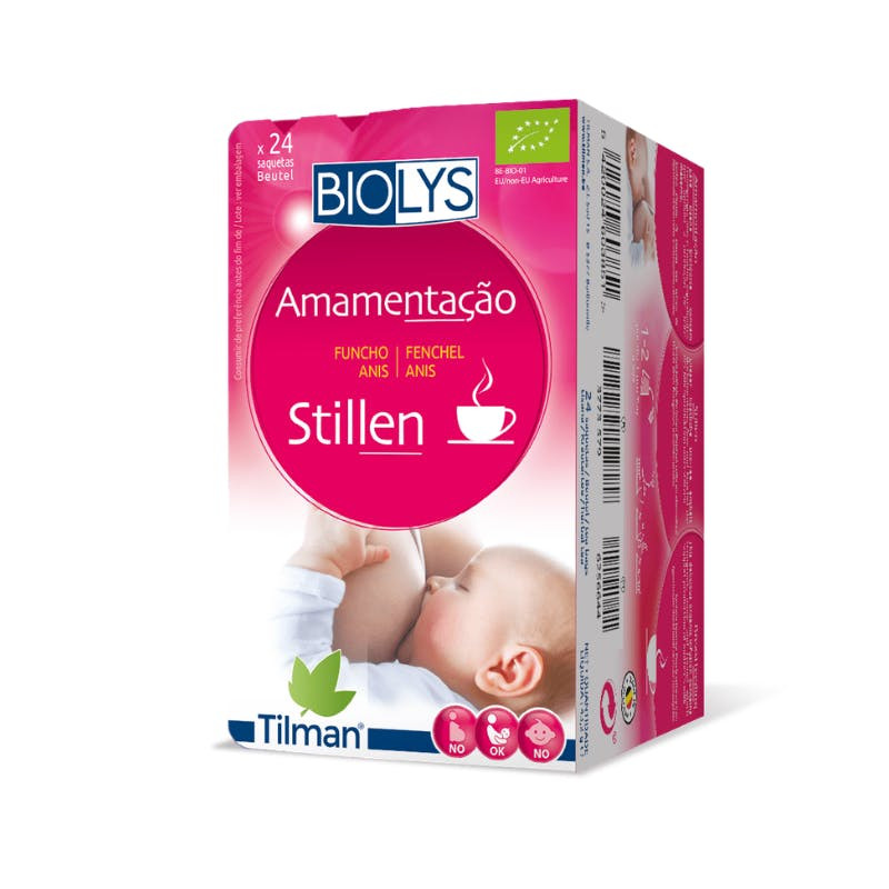 Biolys Amamentação 24 Saquetas | Chá  Funcho e Anis - Apoio à Produção de Leite