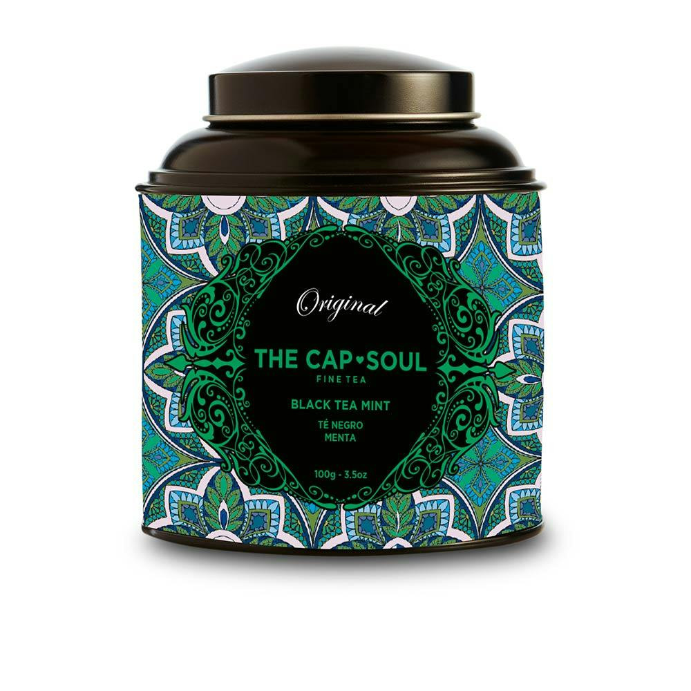 The Capsoul Black Tea Mint 100gr