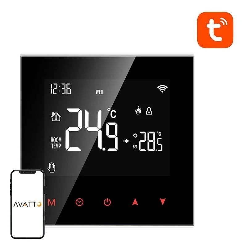 Avatto ZWT100 3 A ZigBee Inteligente DHW Termostato Caldeira TUYA
