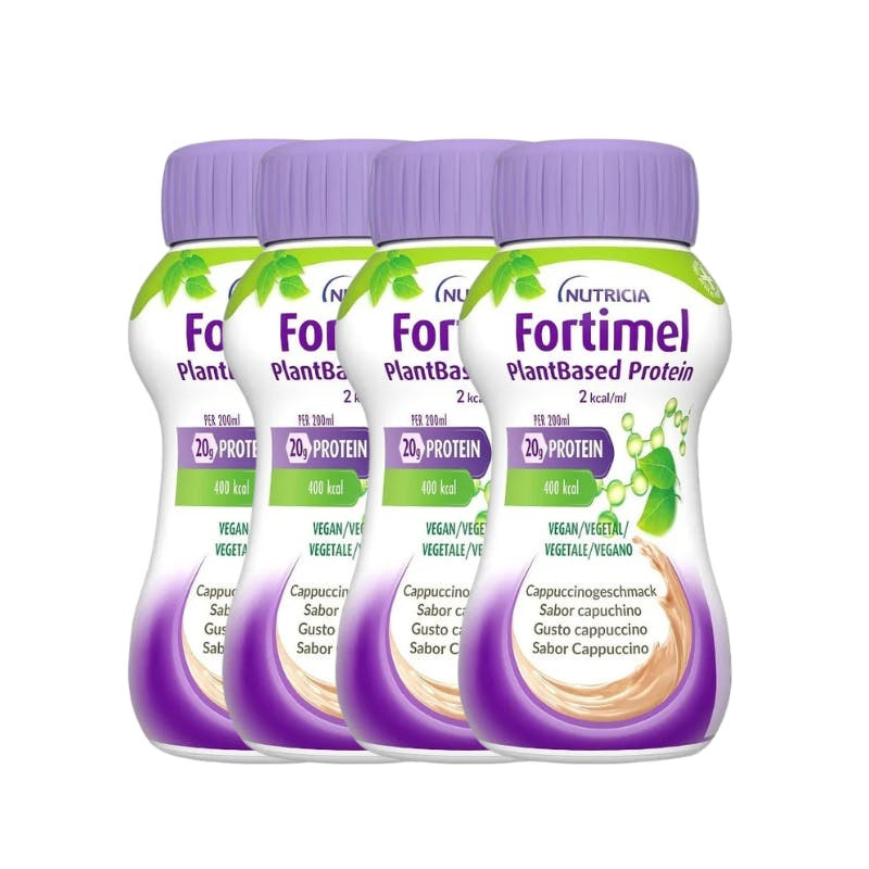 Fortimel Plant Based Cappuccino 4x200ml | Para malnutrição associada a doença