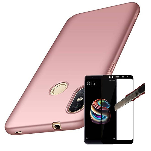 Kit protector de vidrio y funda SlimShield para Xiaomi Mi A2
