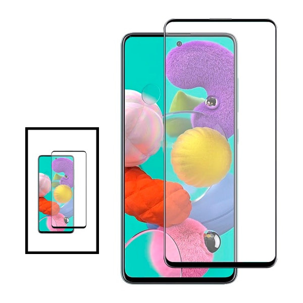 Protector de vidrio Full Cover para Galaxy A51