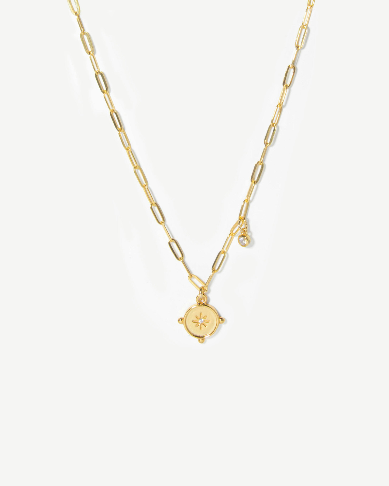 Loom necklace in 925 silver with 18K gold plating