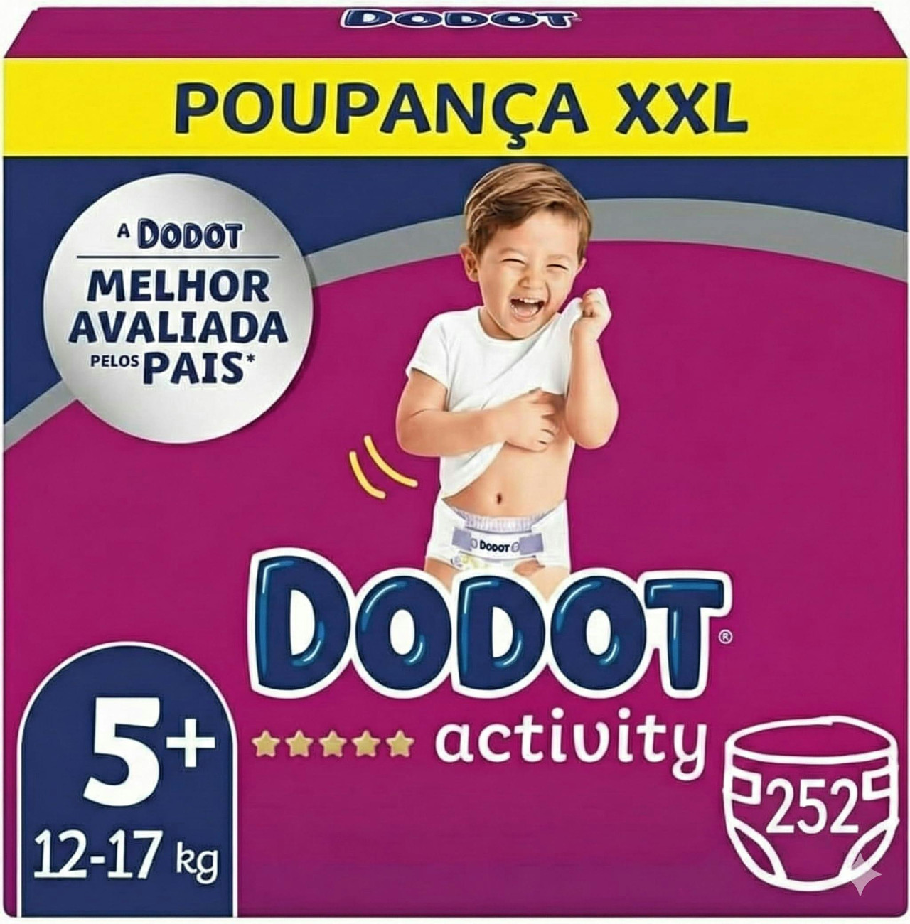 Fraldas Activity Talla 5+ Pack 252 (2 x 126)