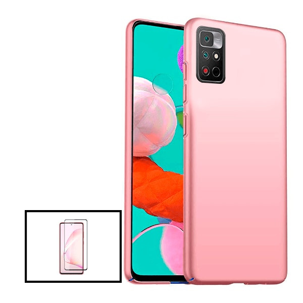 Protector de vidrio full cover y funda SlimShield para Redmi Note 11S 5G