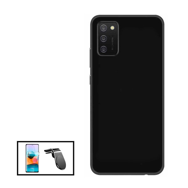 Protector hydrogel, funda silicona líquida y soporte magnético para Nokia G11