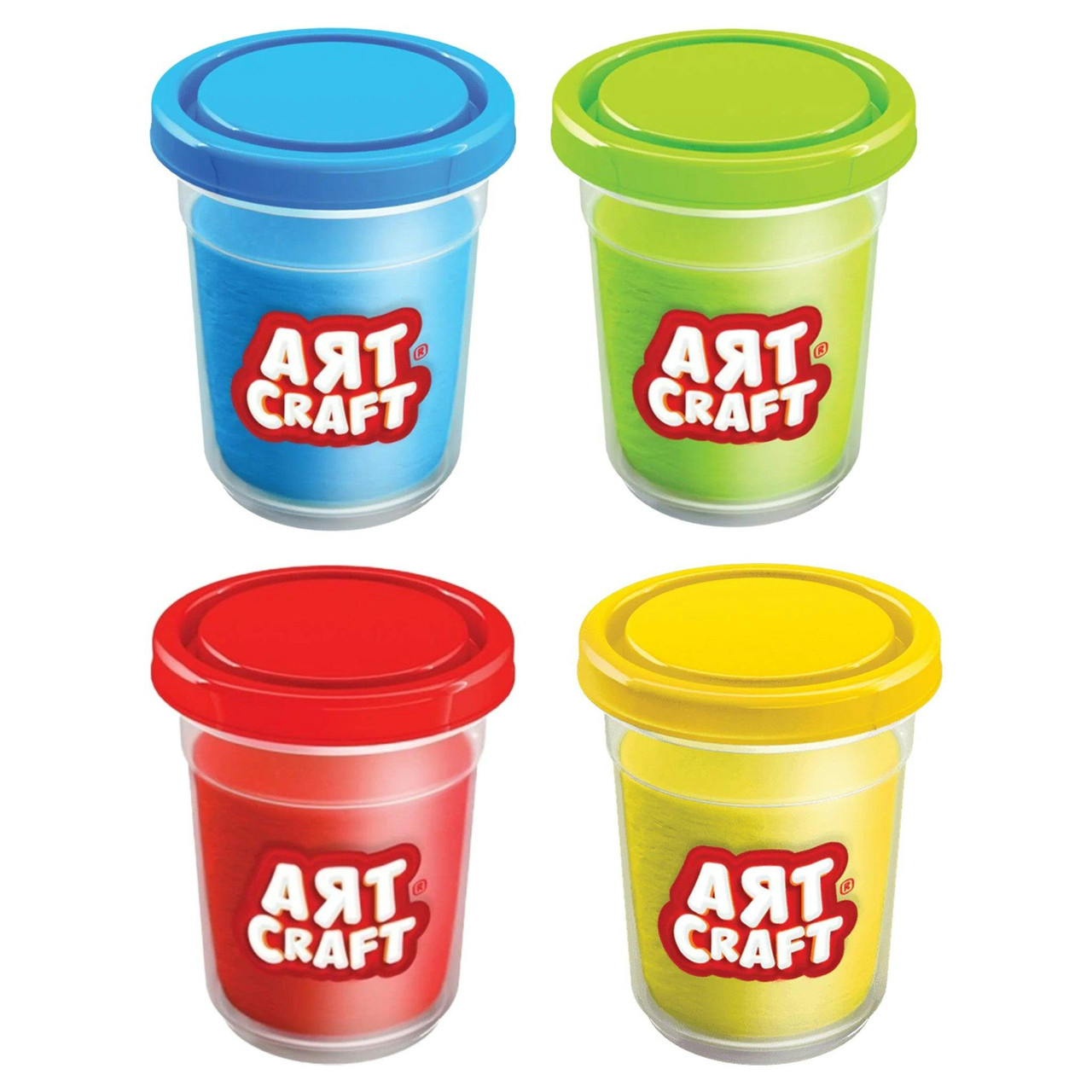 Play Dough Pack 4 Potes 224g ART CRAFT