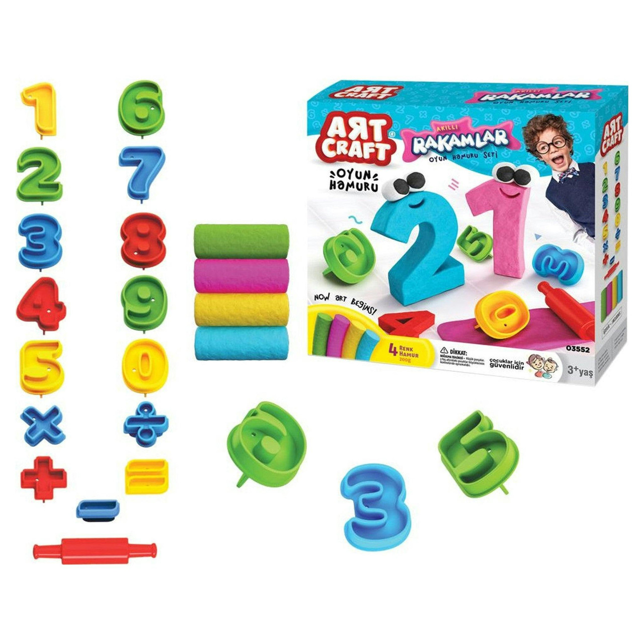 Smart Numbers Dough Set ART CRAFT