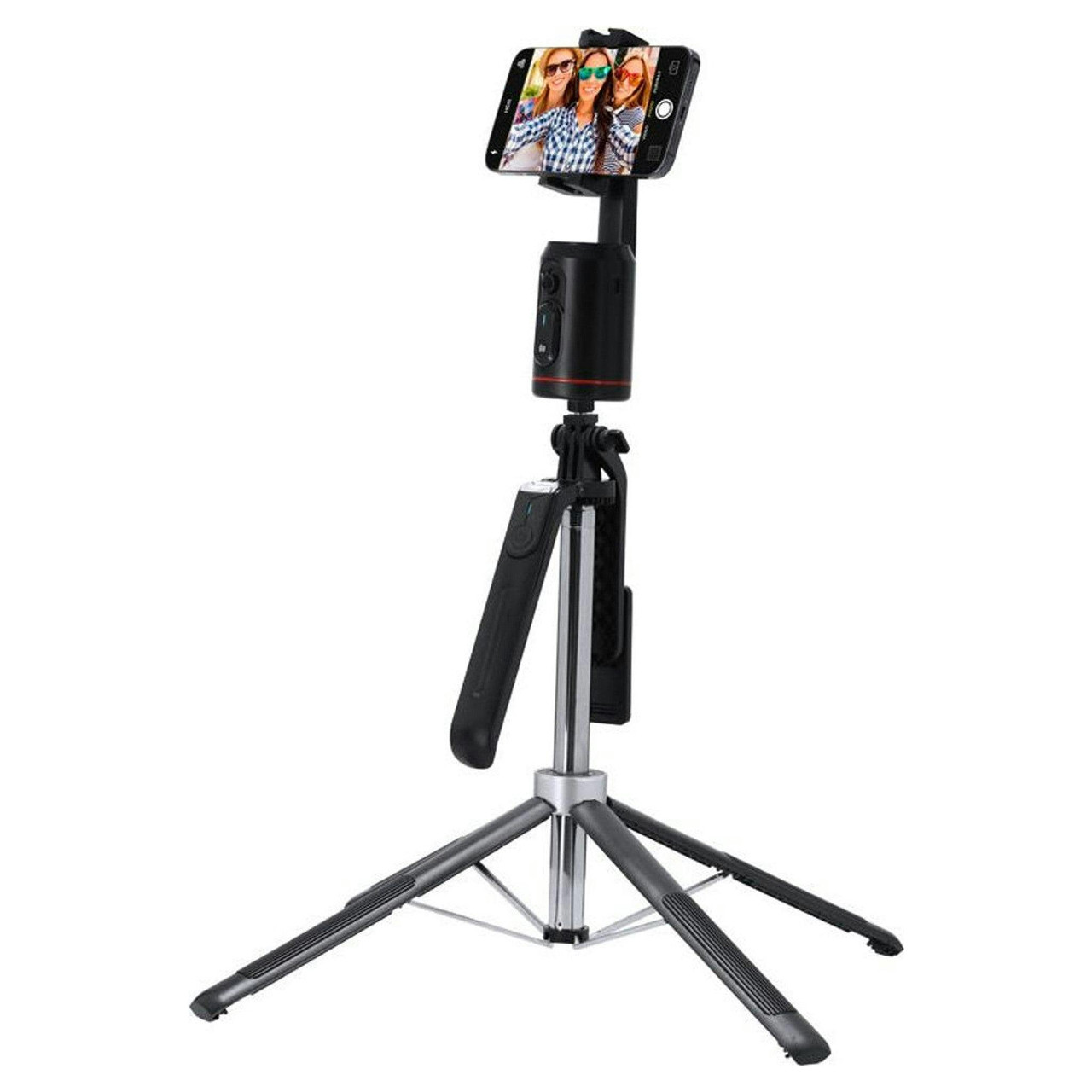 Smart tripod with 360° rotating head