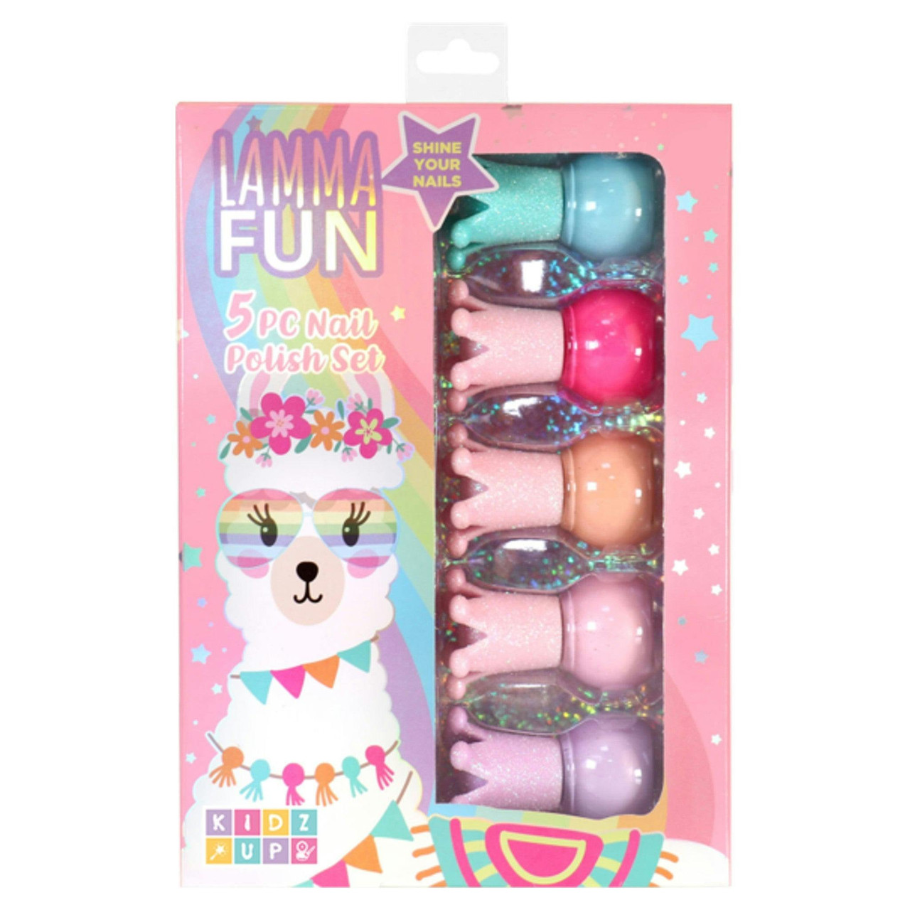 Set 5 Vernizes - Lama Coroa KIDZUP