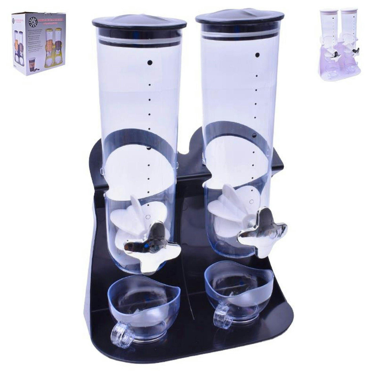 Dispensador doble de cereales 3,6L KIKASA