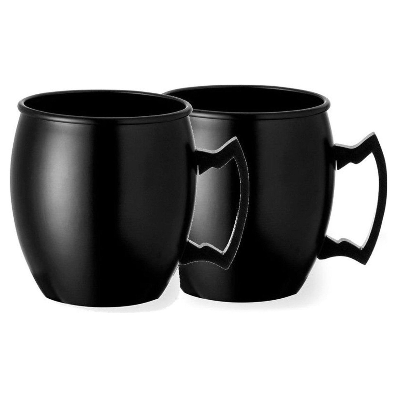 Pack de 2 tazas de aluminio mate