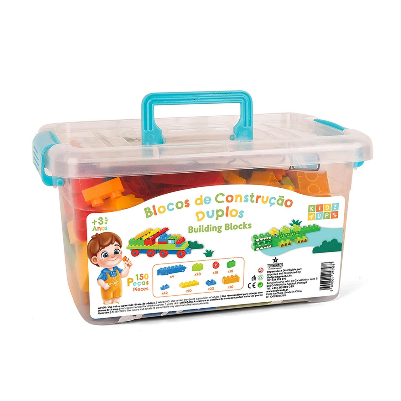 Blocos de Construção Duplo 150PCS