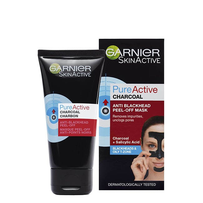 Mascarilla peel-off de carbón anti puntos negros