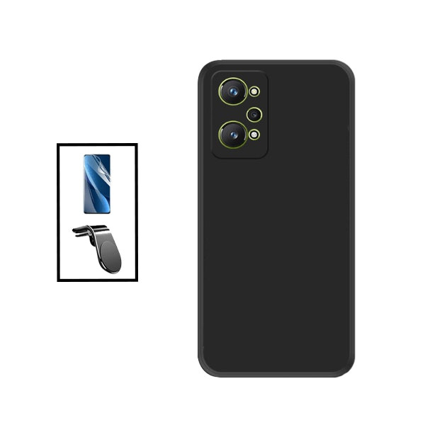 Kit protector hydrogel con funda y soporte magnético para Realme GT2