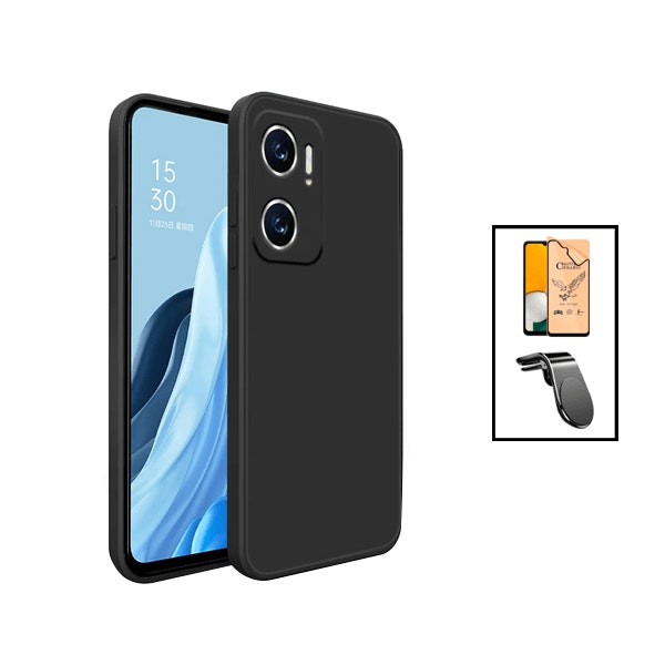 Kit hidrogel full cover con funda de silicona y soporte magnético para Redmi 10 5G