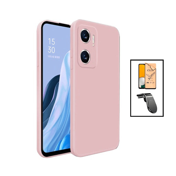 Hydrogel screen protector kit with liquid silicone case and magnetic mount for Xiaomi Redmi 10 5G