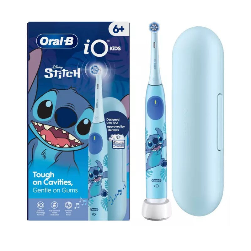 Cepillo eléctrico iO Kids Stitch con estuche de viaje