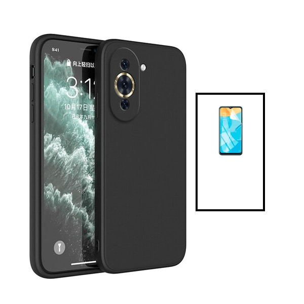Hydrogel Full Cover screen protector and liquid silicone case kit for Nova 10 Pro