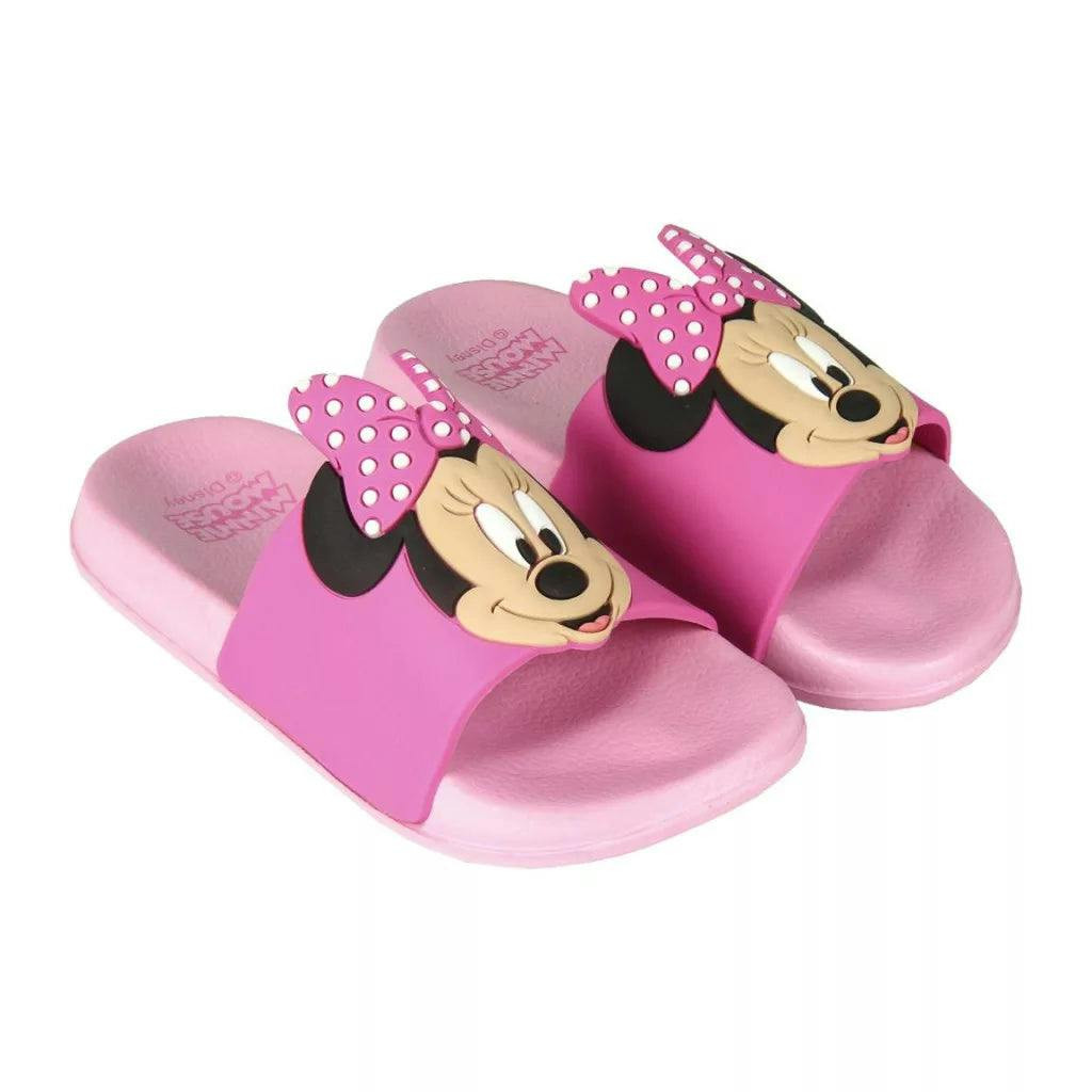 Chanclas con Minnie 3D en rosa