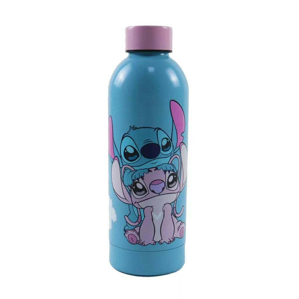 Botella acero inoxidable Stitch y Angel 530 ml