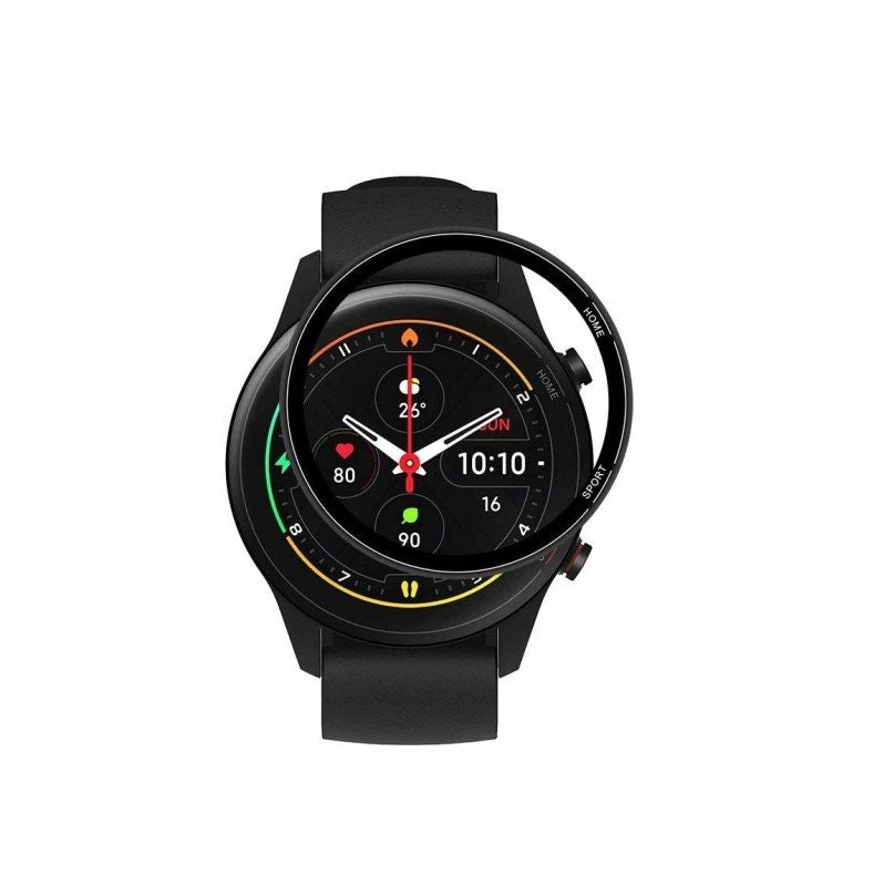 Gel Full Cover Screen Protector for Xiaomi Mi Watch Revolve Active - Black