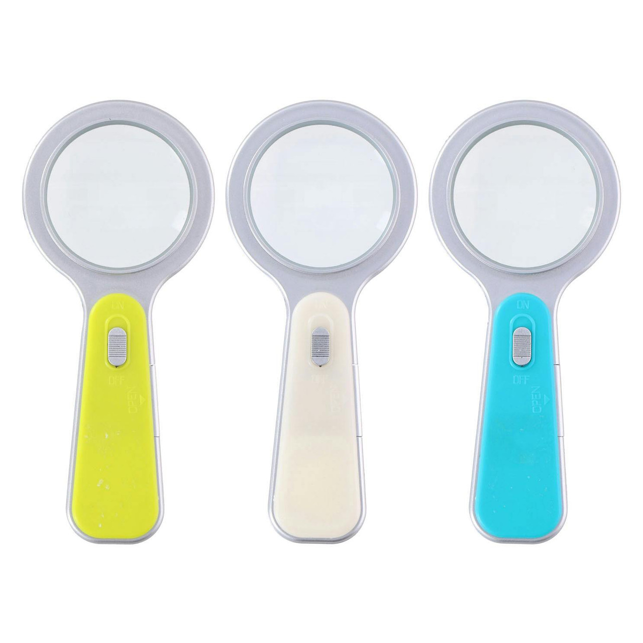 Lupa de lectura con luz LED, 11 cm de diámetro
