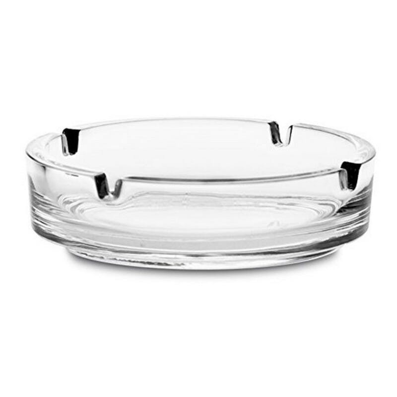 Cenicero Dresda de cristal redondo