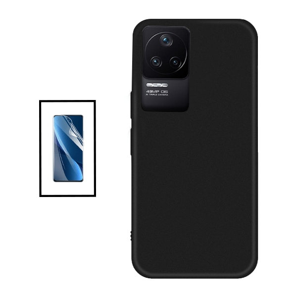 Liquid Silicone Case and Hydrogel Full Cover for Xiaomi Redmi K40S