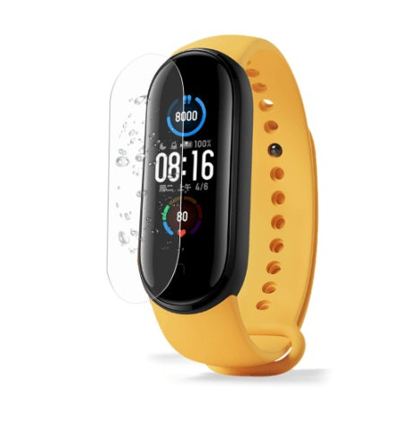 Protector de pantalla gel Full Cover para Mi Smart Band 6