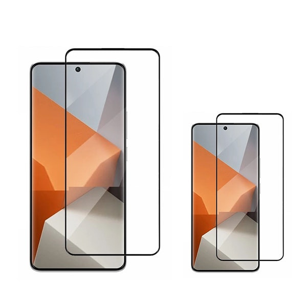 Protector de vidrio templado Full Cover para Xiaomi Redmi Note 13 Pro 4G