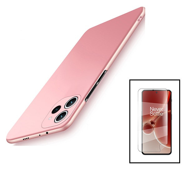 Hydrogel Full Cover Screen Protector and SlimShield Case for Xiaomi Redmi 12