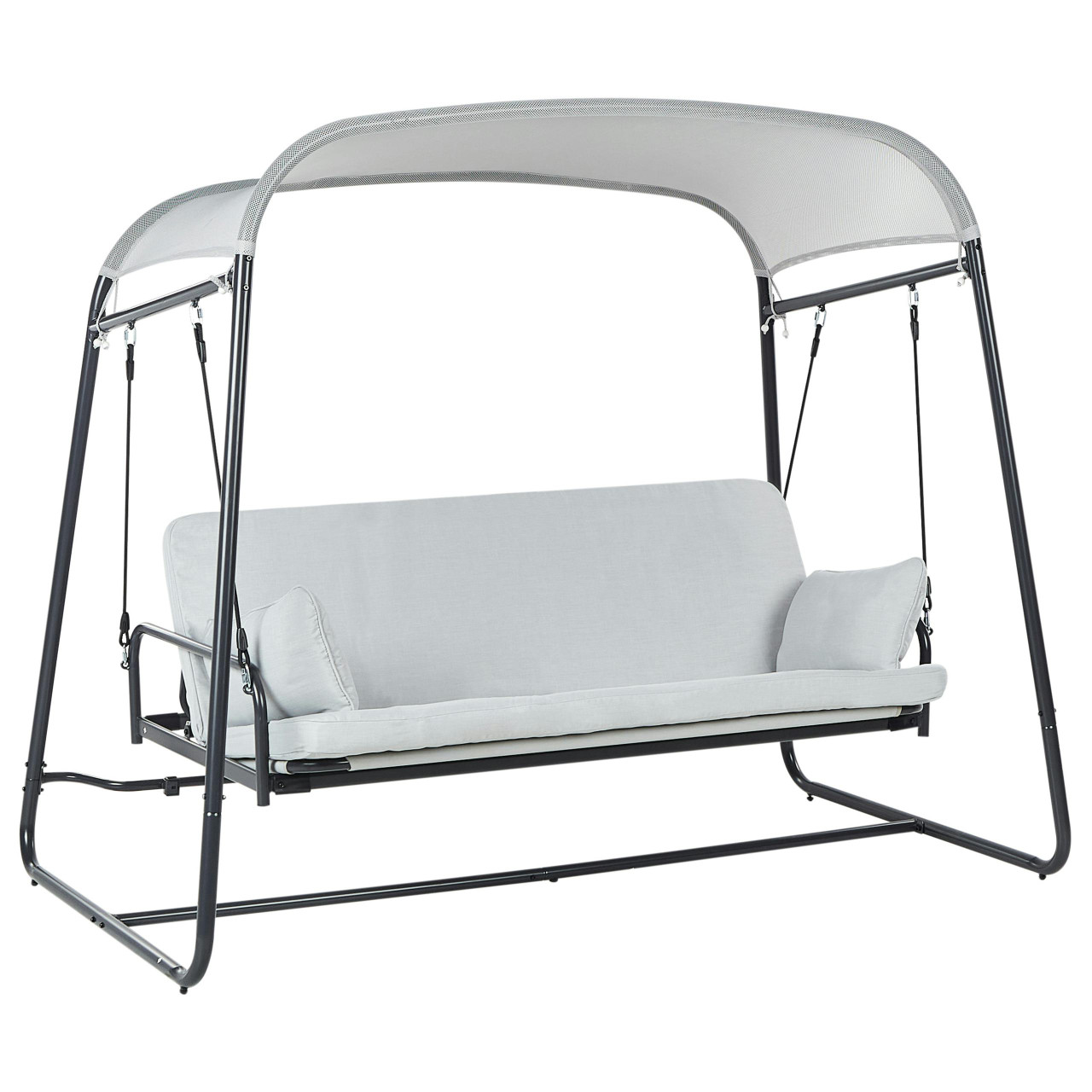 Columpio Marsciano de Acero con Toldo y Asiento Convertible