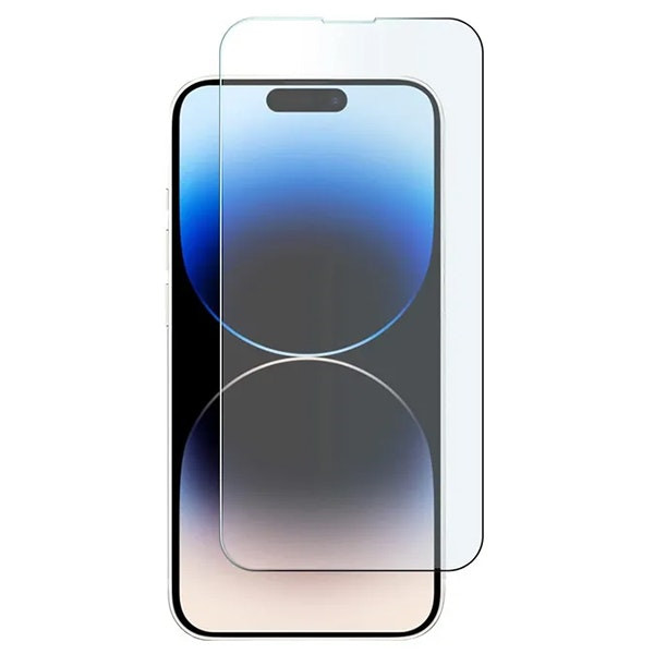Tempered glass screen protector for iPhone 15