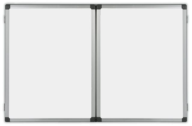 Trio de Quadros Brancos Cerâmica 100x150cm Maya - Bi Office