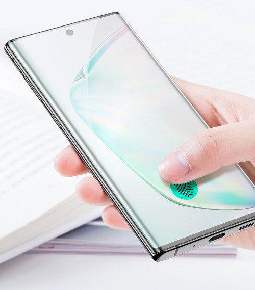 Full Cover Curved Tempered Glass for Galaxy Note 10 Plus