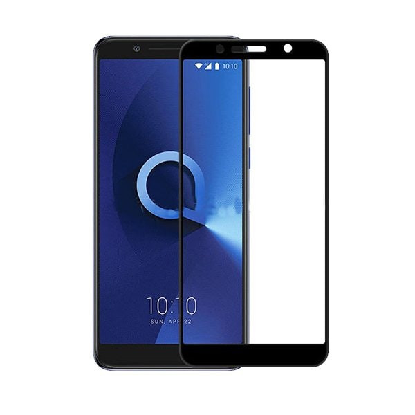 Protector de vidrio full cover para Alcatel 1s (2019)