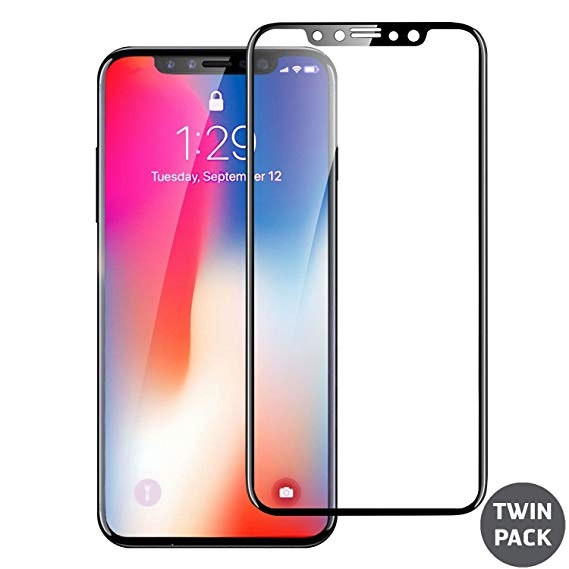 Protector de vidrio Full Cover para iPhone X/XS