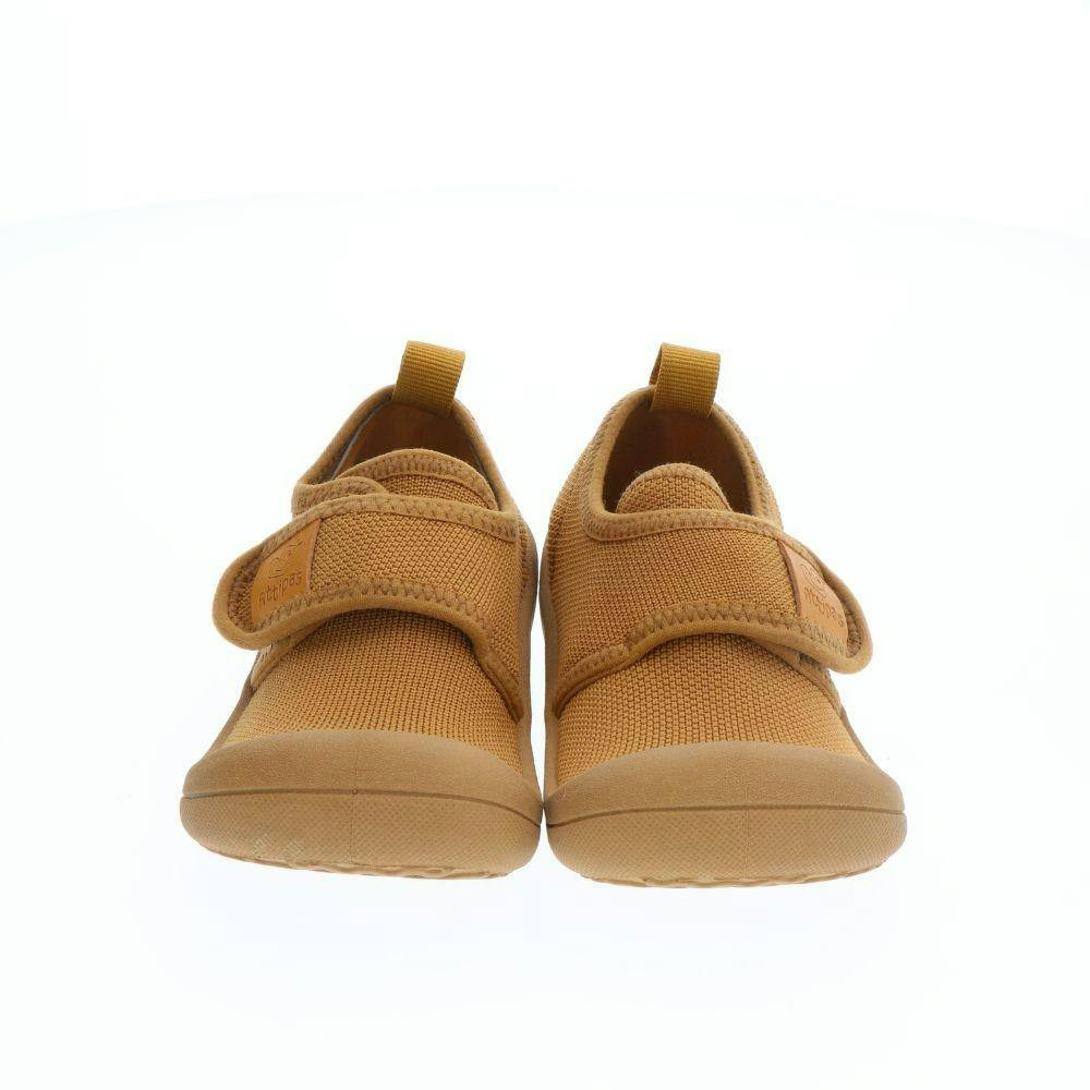 Skin Shoes sapatilhas mustarda para bebé