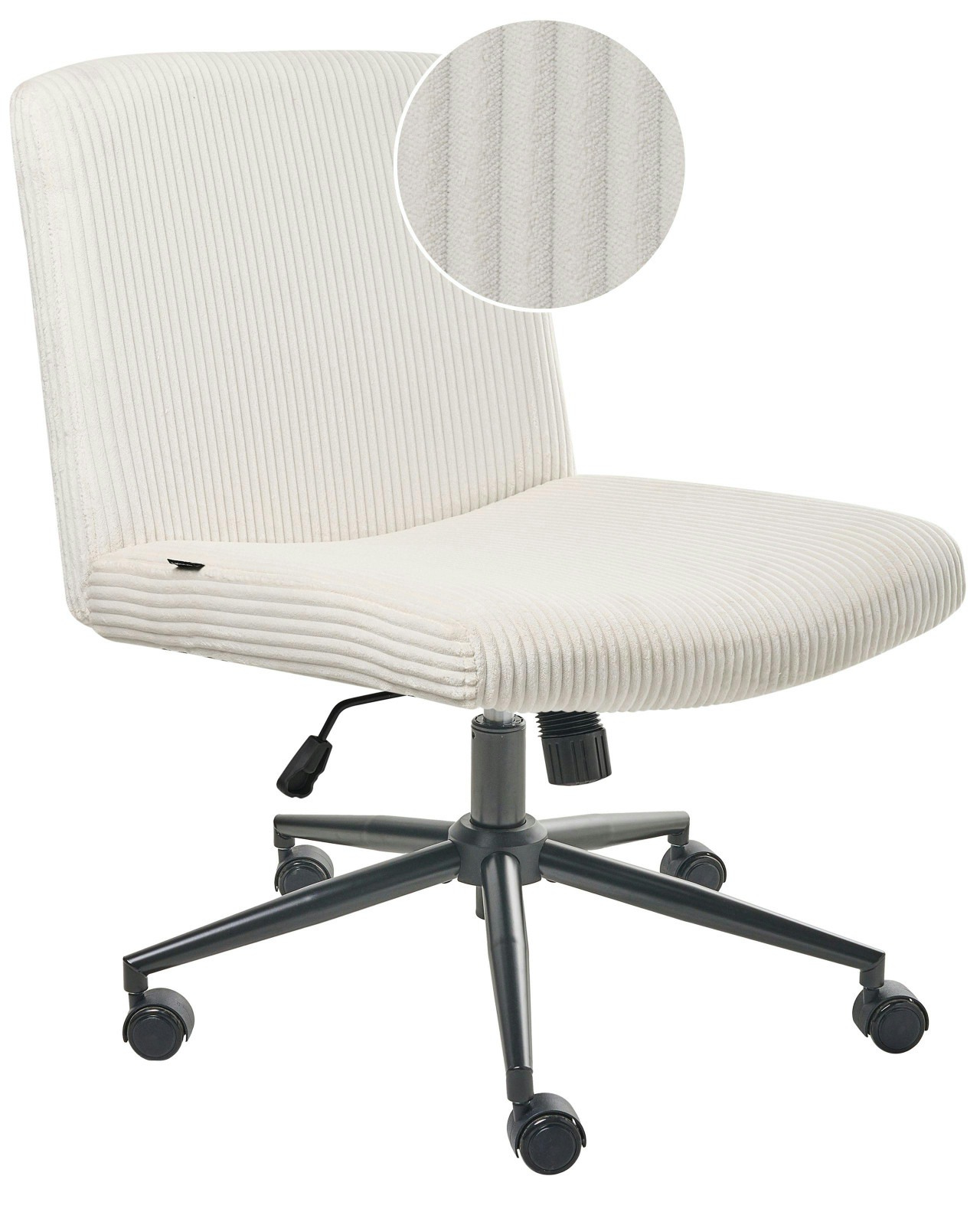 Cadeira home office GEDDES Bombazine Branco