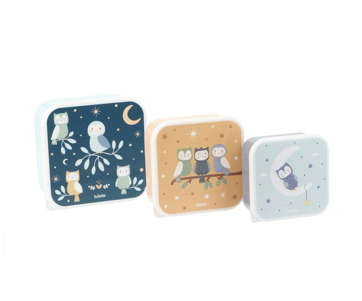 Tutete Conjunto 3 Caixas para Alimentos Magical Forest