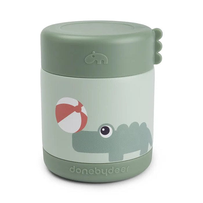 Done by Deer Termo para Sólidos 300ml Tiny Farm Verde
