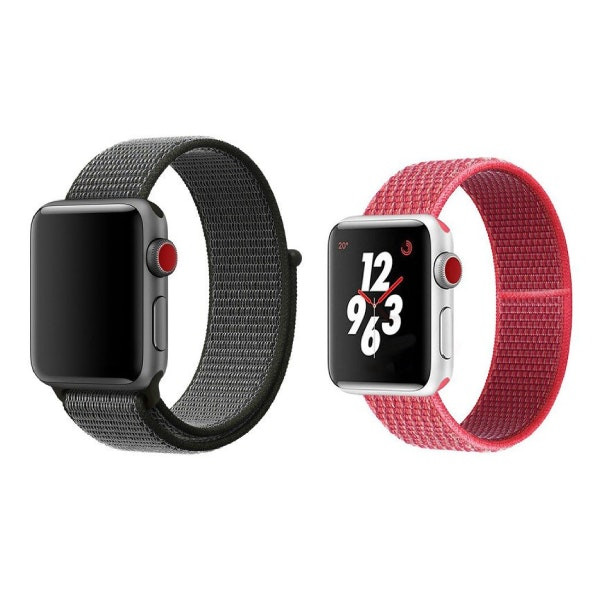 Pack 2 Correas de Nylon para Apple Watch Series 6 40mm