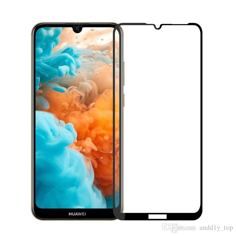 Pelicula de vidrio full cover para Huawei Y6 2019